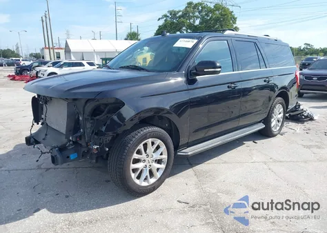 2021 Ford Expedition Xlt Max из США, поврежденный, VIN 1FMJK1HTXMEA82858